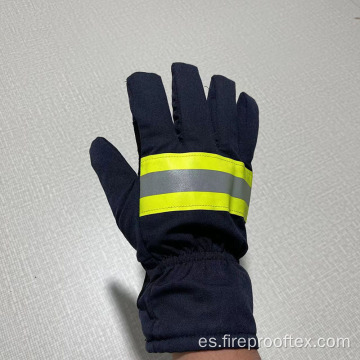 Guantes de rescate aislados de aramida de fuego